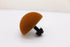 Brown Flocked Round Puppet Nose - 40mm - FurriFingers